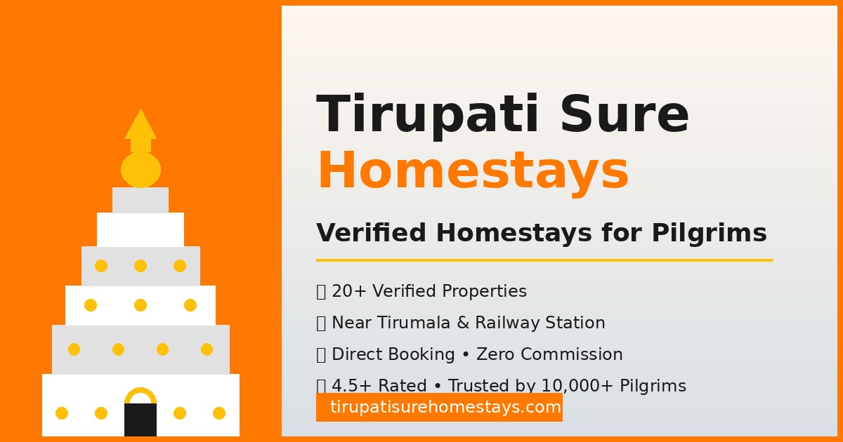 Tirumala Darshan for Senior Citizens 2026 - Special Entry, Wheelchair & Tips